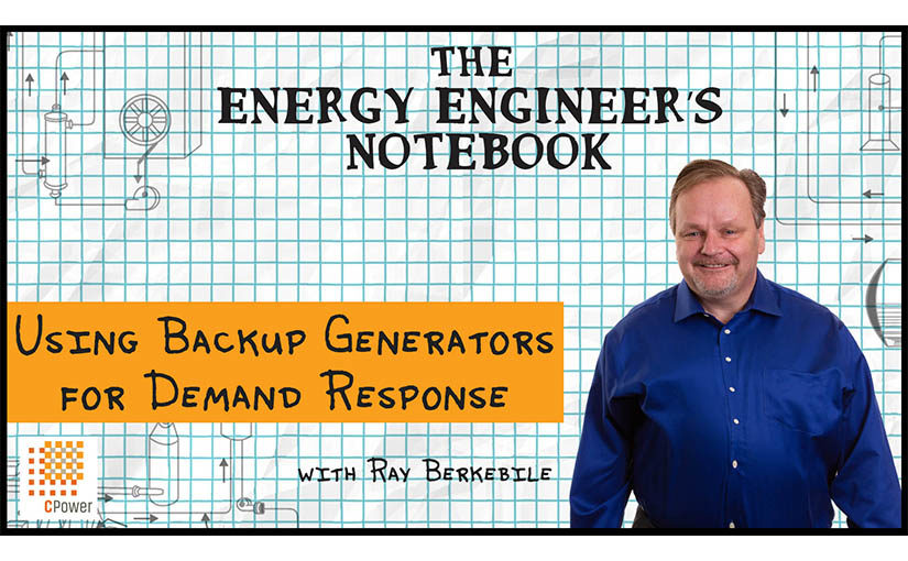 Backup Generators for Demand Response (Video)