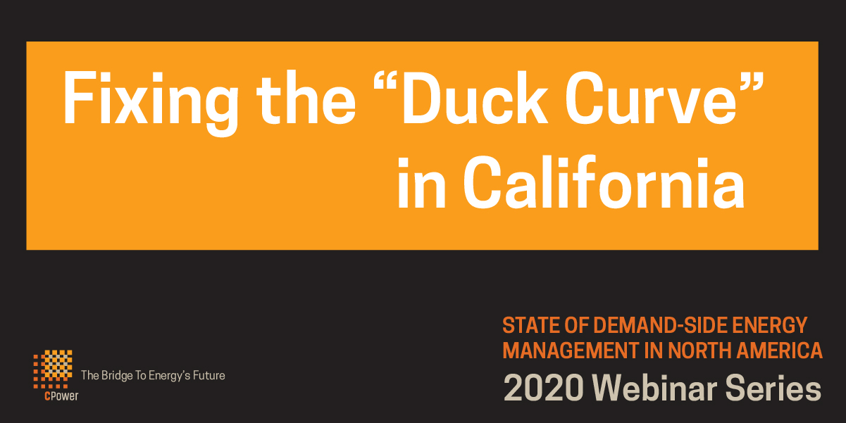 Fixing the Duck Curve in California (Video) CPower Energy