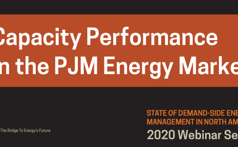 Capacity Performance in PJM (Video)