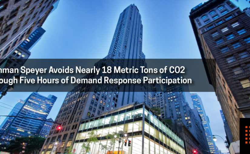 Tishman Speyer Avoids Nearly 18 Metric Tons of CO2 Through Five Hours of Demand Response Participation
