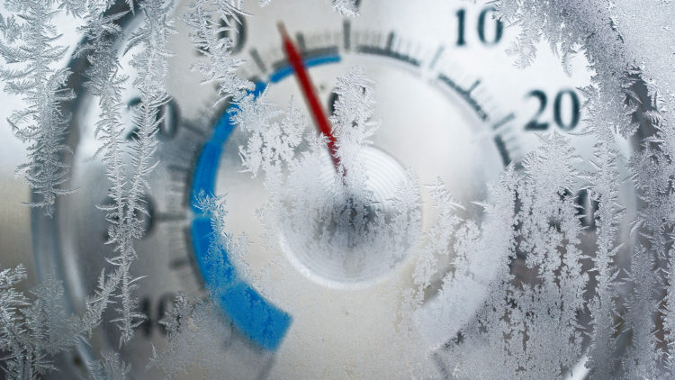 Frozen Thermometer