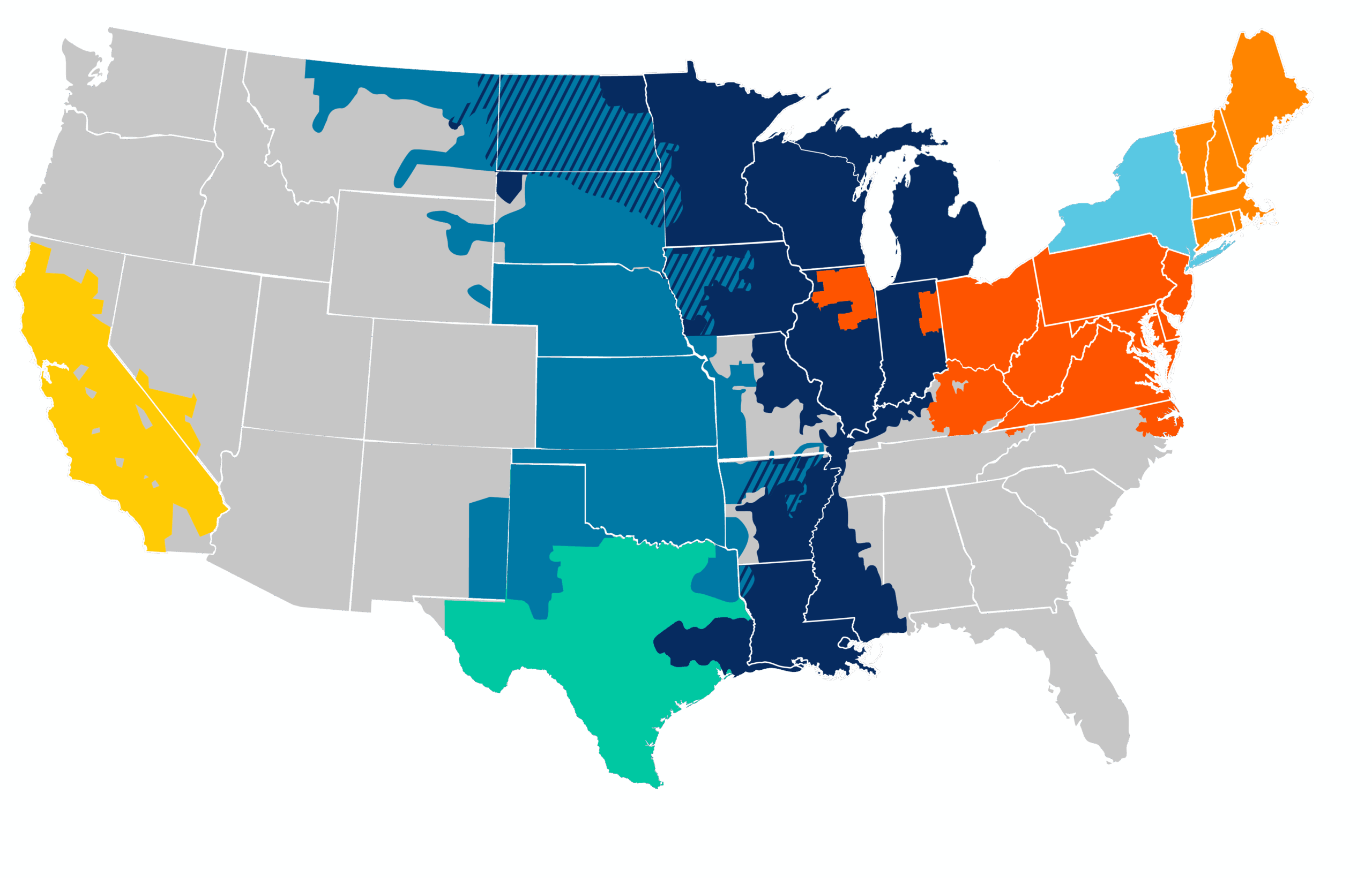 CPower Coverage Map
