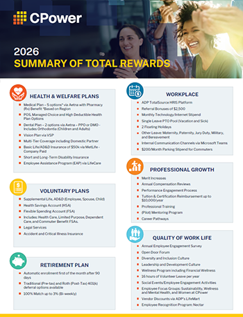 Summary of Benefits